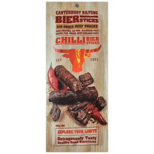 Canterbury Biersticks 100g Chilli (NEW)