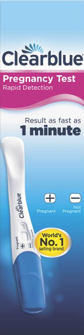 Clearblue Pregnancy Test 1 Pack SPECIAL $4.80 + GST