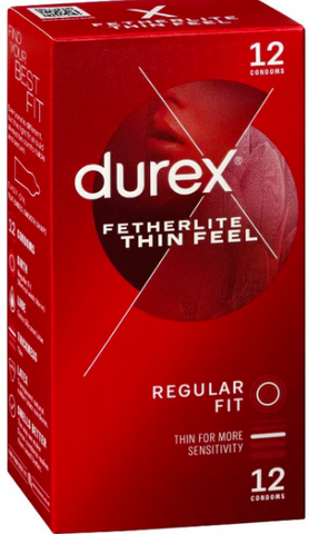 Durex Featherlite Thin Feel 12s