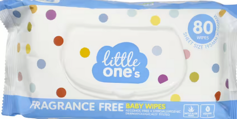 Little Ones Baby Wipes Unscented