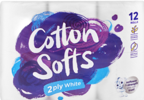 Cotton Soft 2Ply 12pk