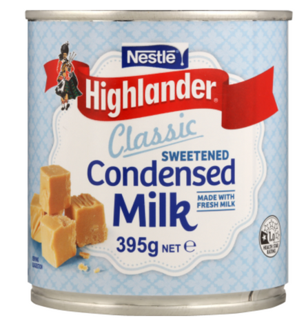 Nestle Highlander Classic Sweetened Condensed Milk 395g