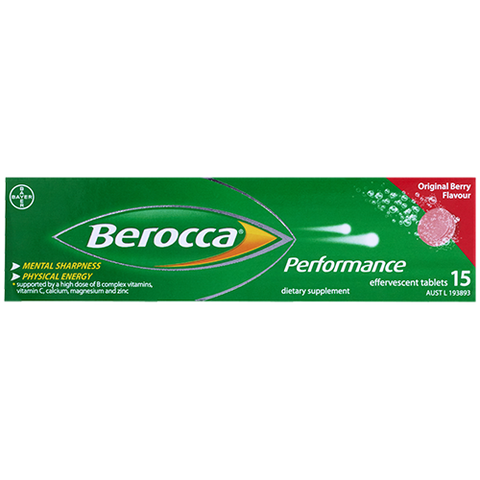 Berocca Performance Original Effervescent Tablets 15pk